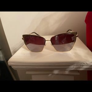 Gold Flash Brown Gradient Sunglasses